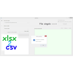 Xlsx2Csv